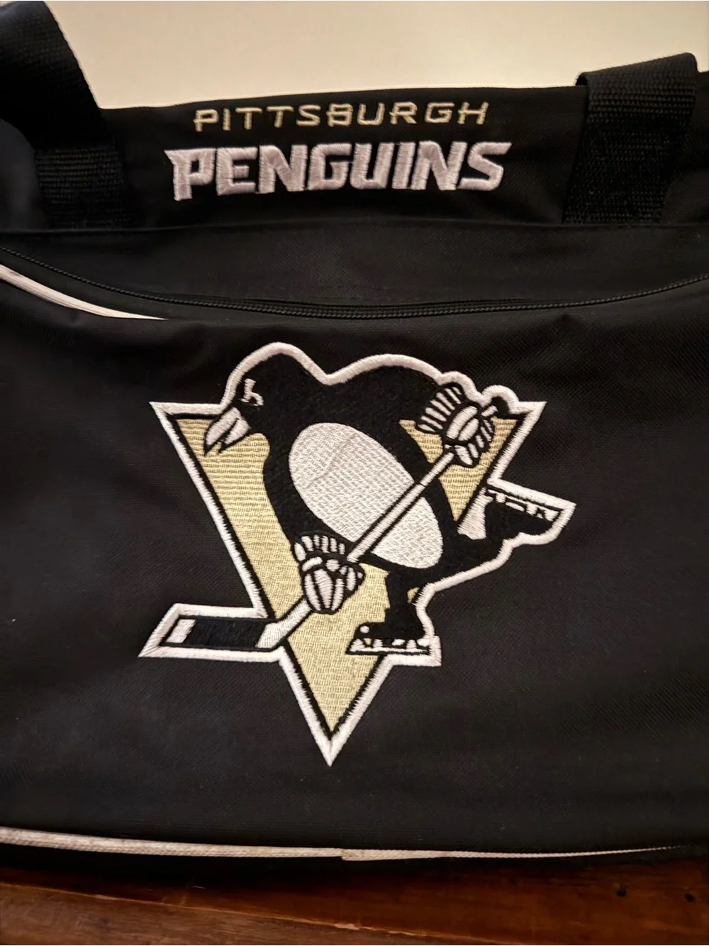 NHL Pittsburgh Penguins - Black Logo Duffle Bag